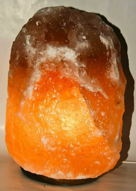 SalzLampe HimalayaSalz (aus SaltRange Pakistan/ Punjab) roh (nur im Geschäft erhältlich)