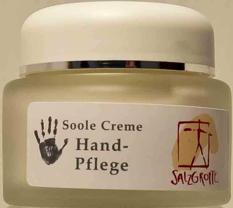 Soole-Creme für die Handpflege