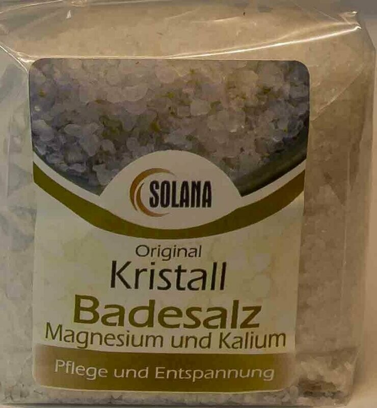 BadeSalz mit Magnesium und Kalium Tüte 300g BadeSalz mit Magnesium und Kalium Tüte 300g