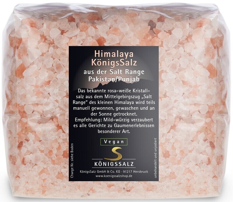 HimalayaSalz (aus SaltRange Pakistan/ Punjab) Granulat in der Tüte 1000g HimalayaSalz (aus SaltRange Pakistan/ Punjab) Granulat in der Tüte 1000g