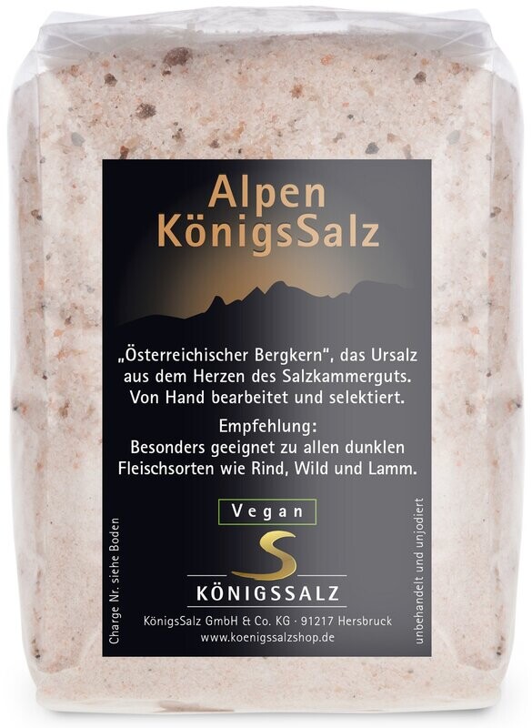 AlpenSalz gemahlen in der Tüte 250g AlpenSalz gemahlen in der Tüte 250g