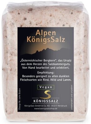 AlpenSalz gemahlen in der Tüte 250g