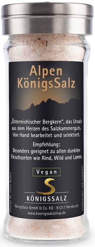 AlpenSalz gemahlen im Salzstreuer 80g AlpenSalz gemahlen im Salzstreuer 80g