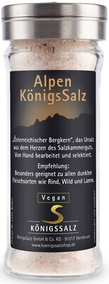 AlpenSalz gemahlen im Salzstreuer 80g