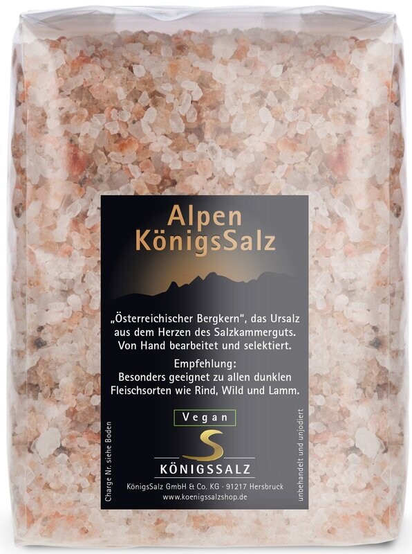 AlpenSalz Granulat in der Tüte 500g AlpenSalz Granulat in der Tüte 500g