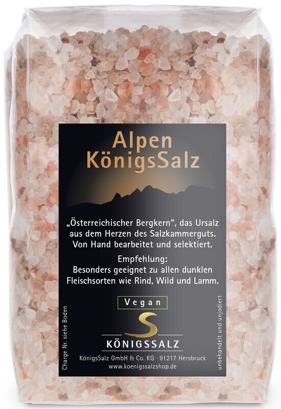 AlpenSalz Granulat in der Tüte 250g AlpenSalz Granulat in der Tüte 250g