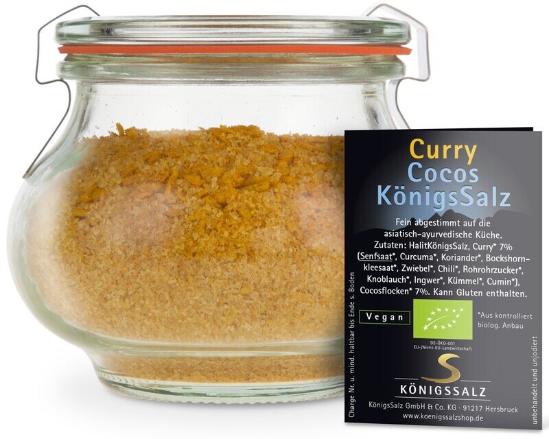 CurryCocosSalz im Glas 180g