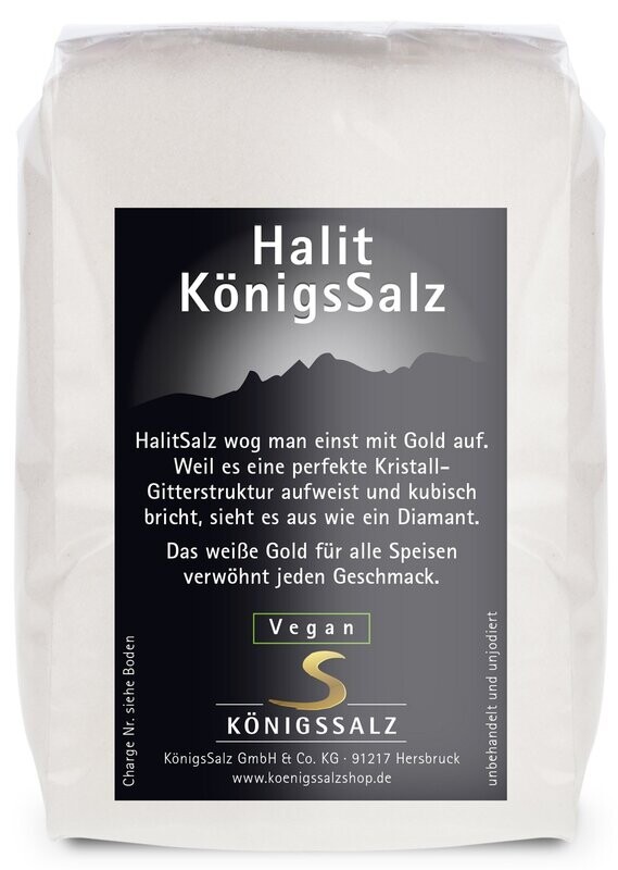 HalitSalz gemahlen in der Tüte 250g HalitSalz gemahlen in der Tüte 250g