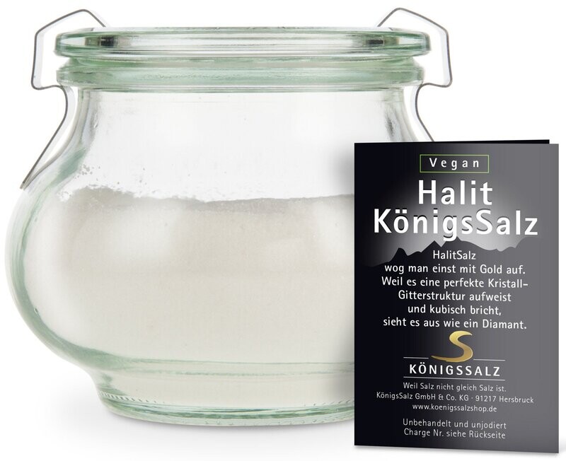 HalitSalz gemahlen im Glas 180g