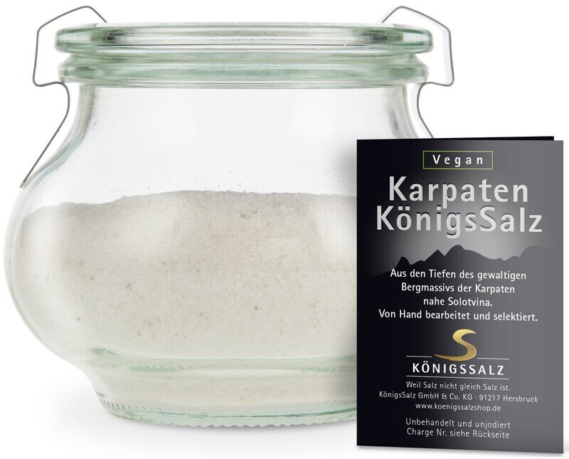 KarpatenSalz gemahlen im Glas 180g