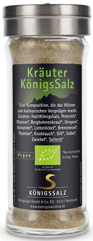 KräuterSalz im Salzstreuer 80g KräuterSalz im Salzstreuer 80g
