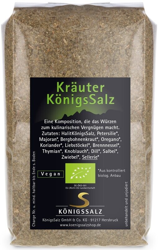 KräuterSalz in der Tüte 250g KräuterSalz in der Tüte 250g