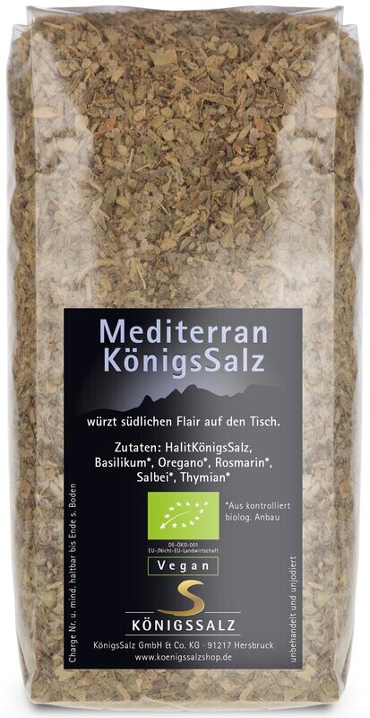 MediterranSalz in der Tüte 250g