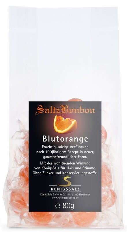 Salzbonbons Blutorange