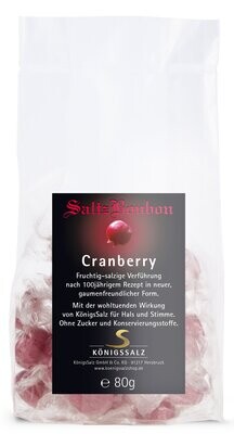 Salzbonbons Cranberry
