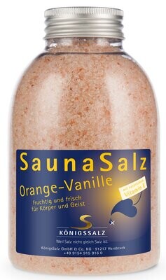 SaunaSalz Orange-Vanille