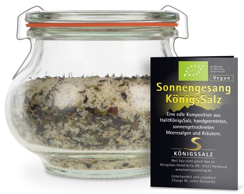 SonnengesangSalz im Glas 180g