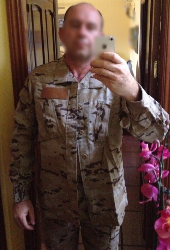Uniforme árido pixelado ejército español Talla L