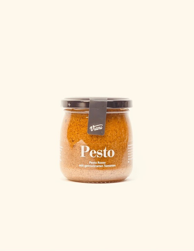 Pesto Rosso mit getrockneten Tomaten viani 180g