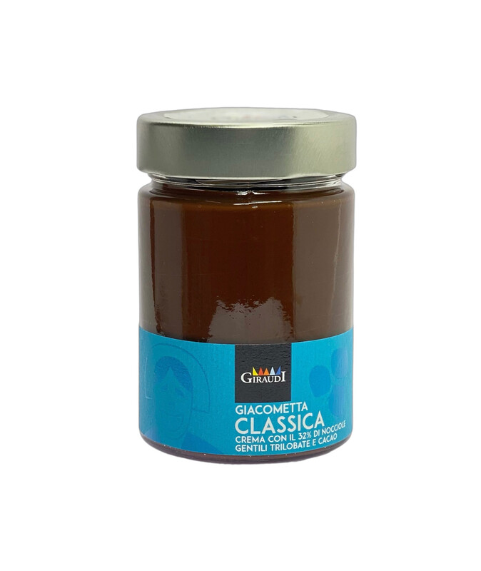 Giacometta Dunkle Schoko-Haselnuss Crema 300g