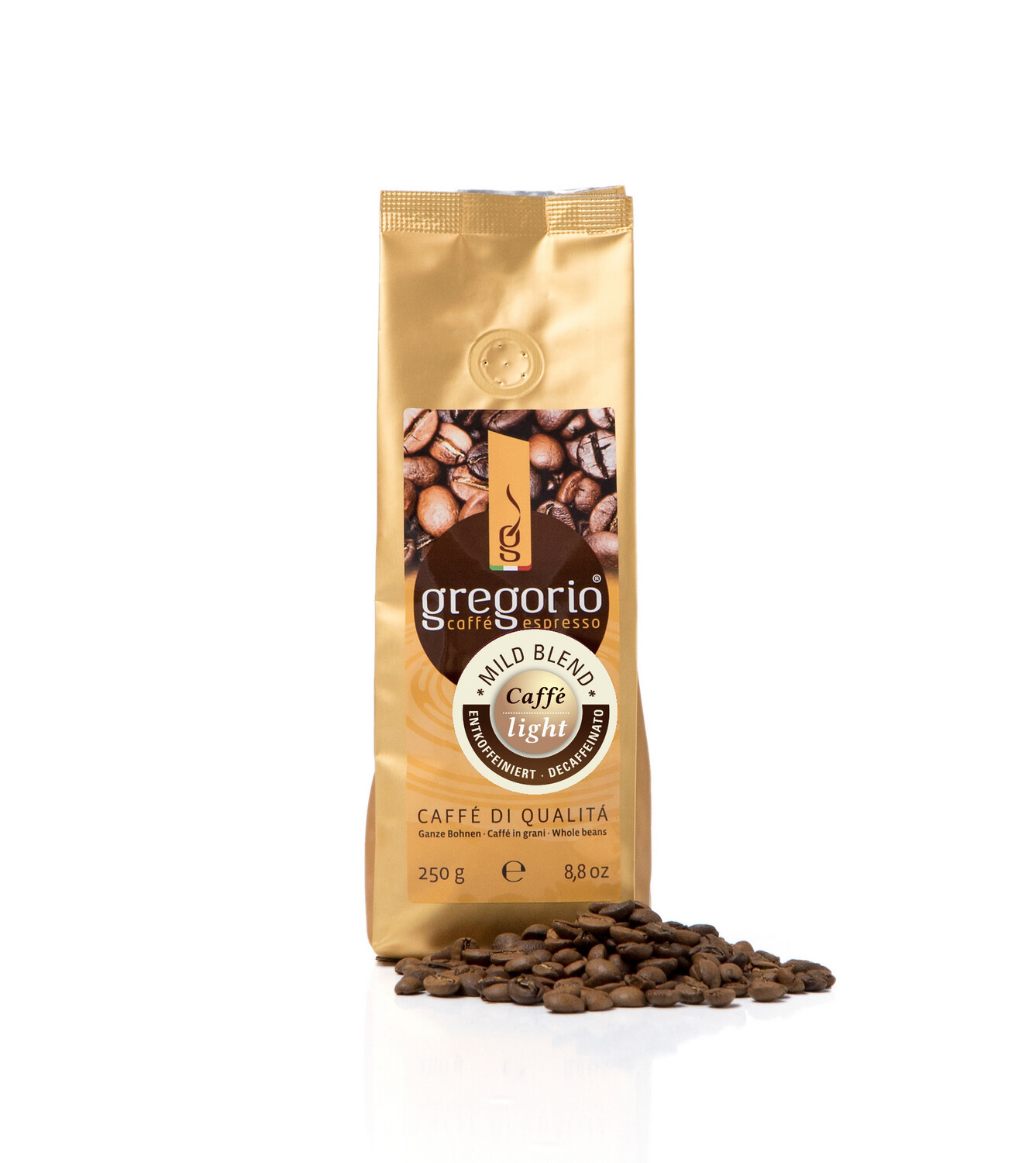 Kaffee Espresso Gregorio entkoffeiniert
