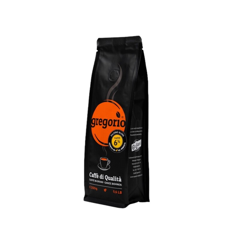 Kaffee Espresso gregorio 6 ½  Salerno Blend 250g Bohnen