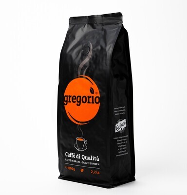 Kaffee Espresso gregorio 8 ½ Exklusiv Blend 500 g Bohnen