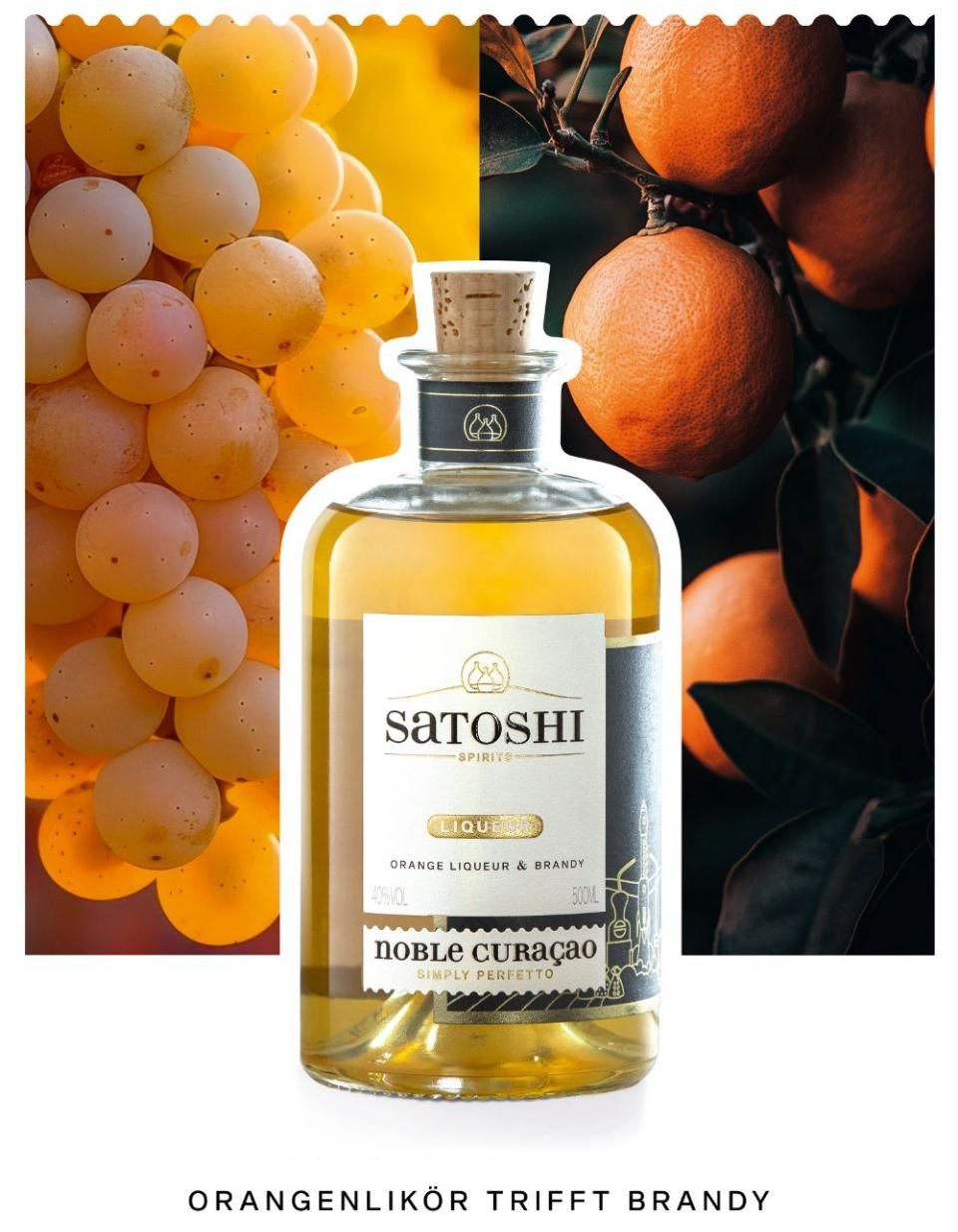 ORANGE LIQUEUR &amp; BRANDY NOBLE CURAÇAO