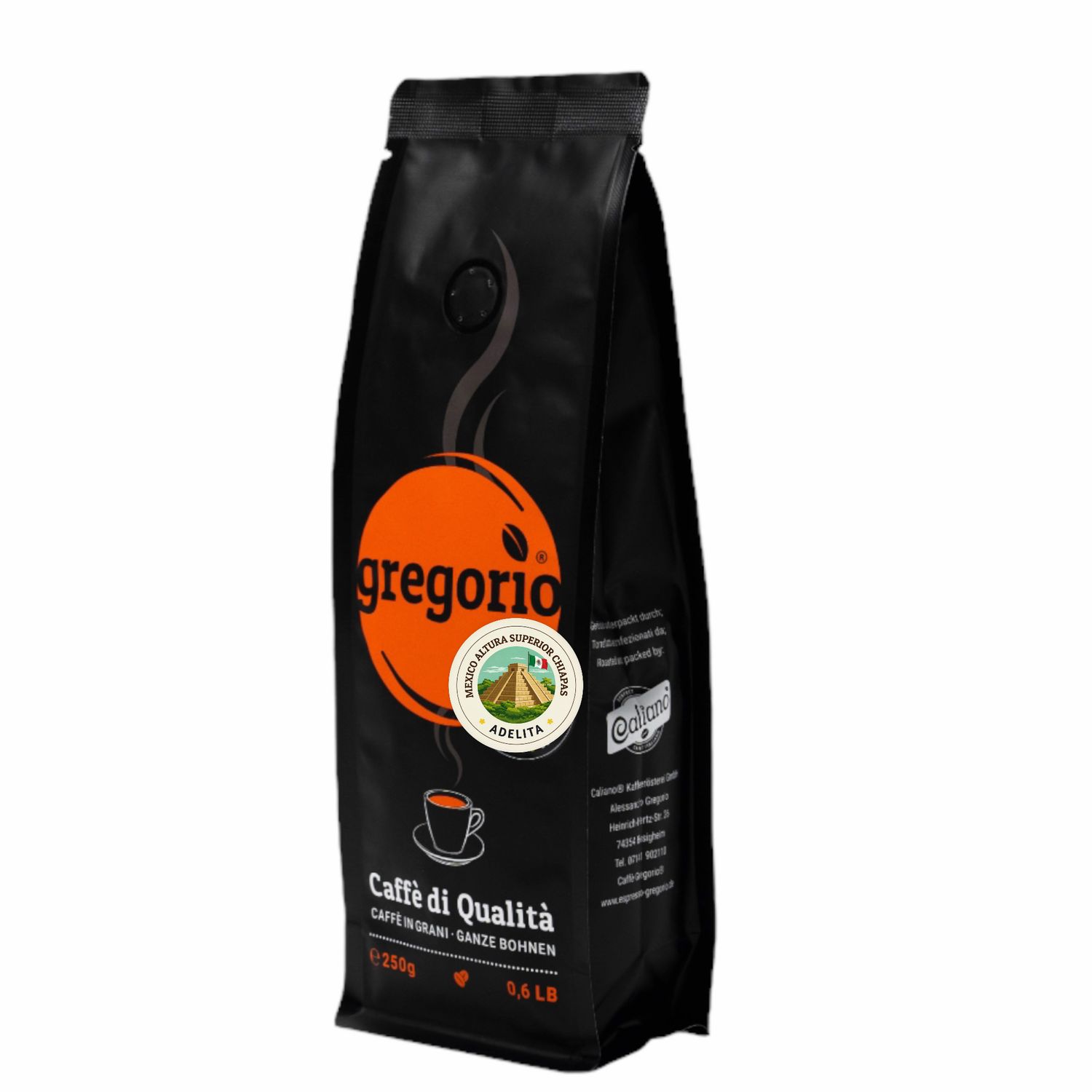 Kaffee gregorio Mexico Altura Superior Chiapas „Adelita“ Reinsortig Omni-Röstung Specialty