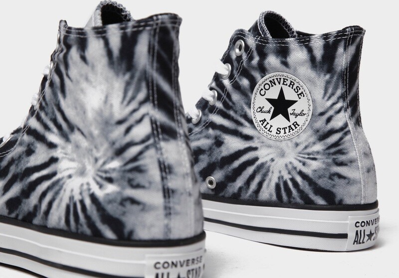 Converse Tie Dye - Black - White