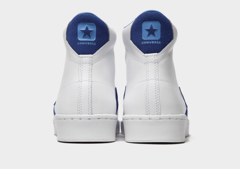 Converse Pro Leather Mid White &amp; Blue