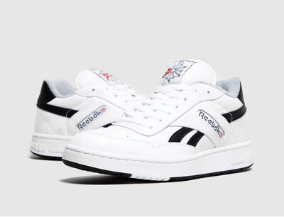 White Leather Reebok BB 4000 Work out Low