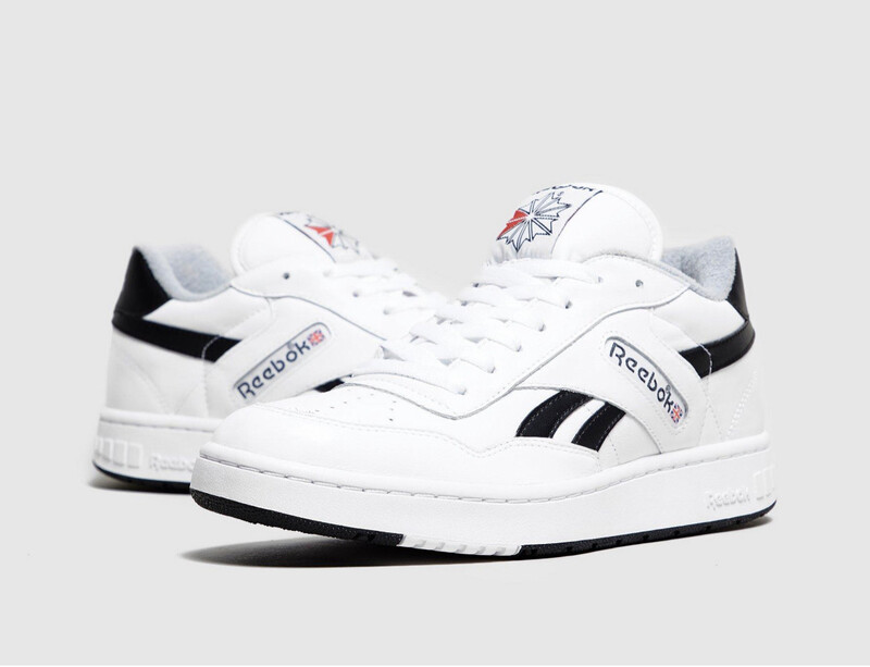 White Leather Reebok BB 4000 Work out Low