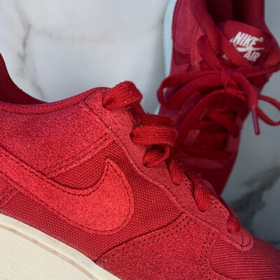 Nike Air Force 1 Low Cherry Red Suede