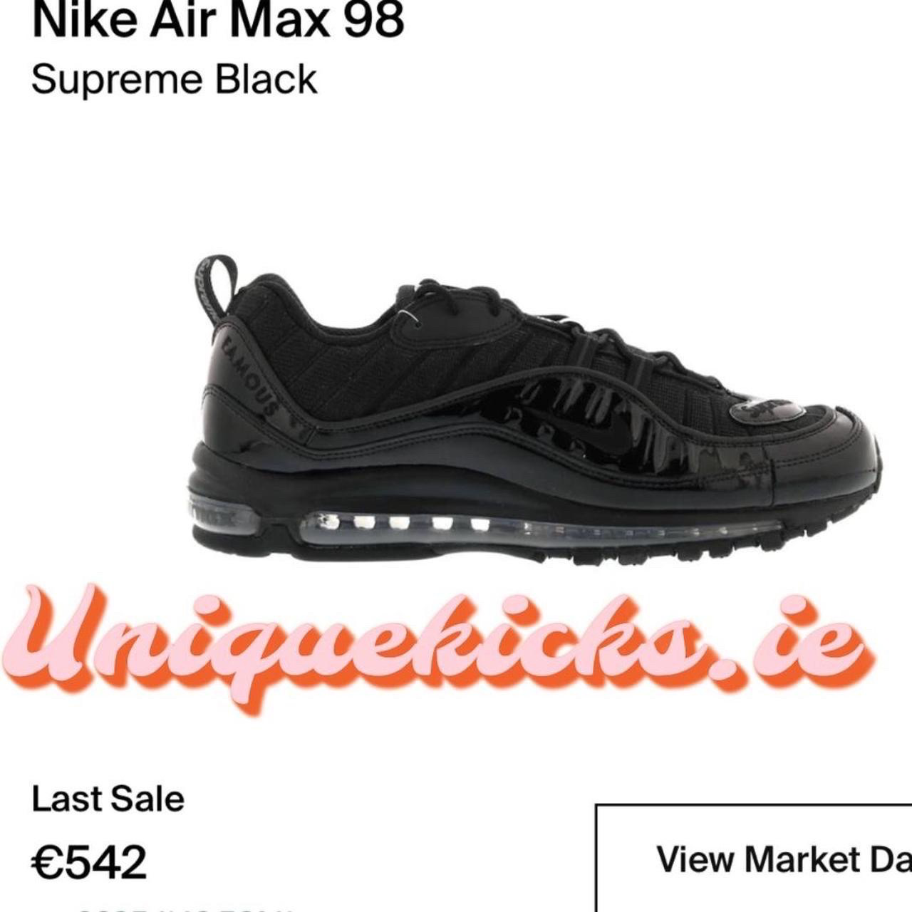 Air max 98 supreme white sale