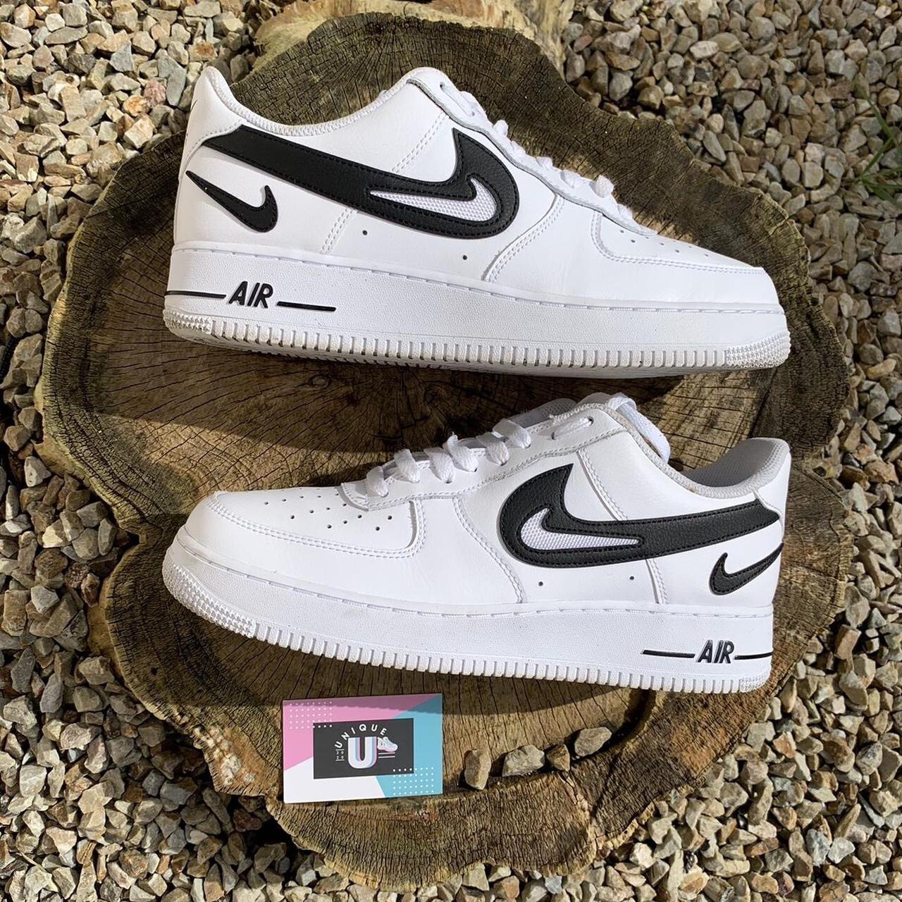 White Nike Shoes Air Force 1 Cut Out