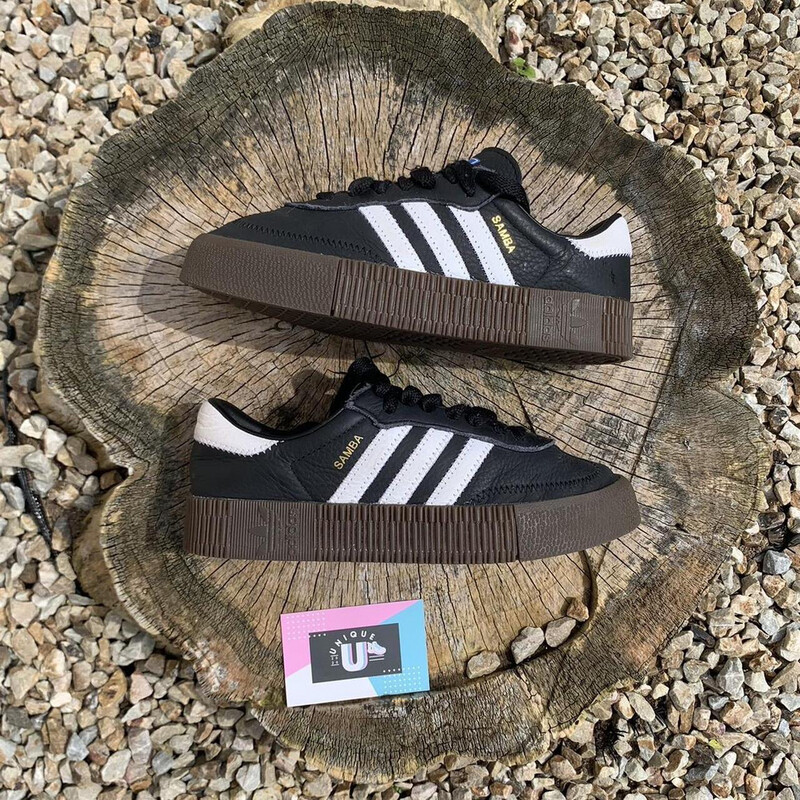 Adidas Samba Shoes Black Sambarose