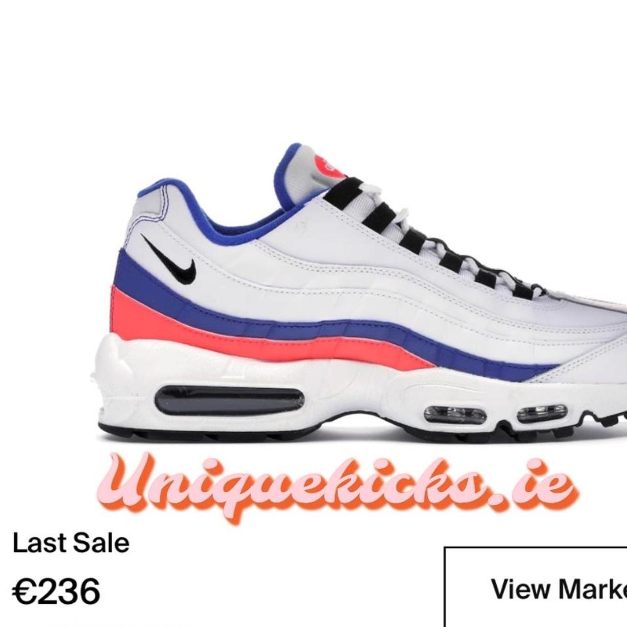Nike Air Max 95 Ultramarine White Leather