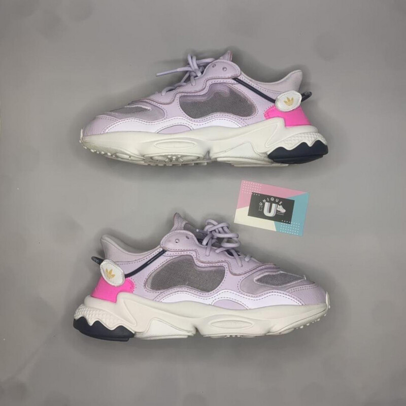 Adidas Originals Ozweego Pink Purple Mesh Leather