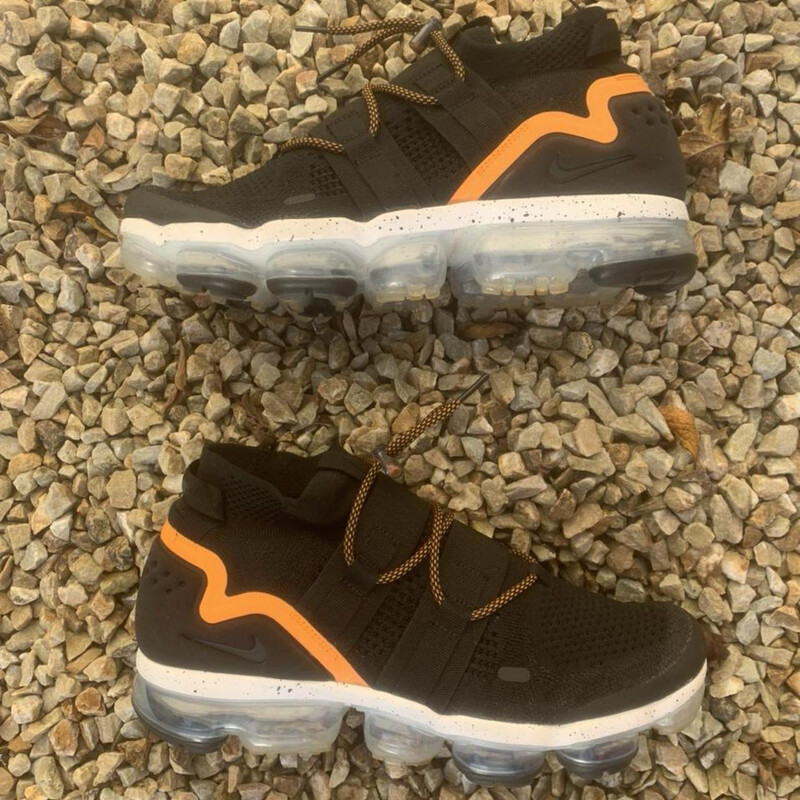 Nike Air Vapormax Flyknit Utility Black Orange