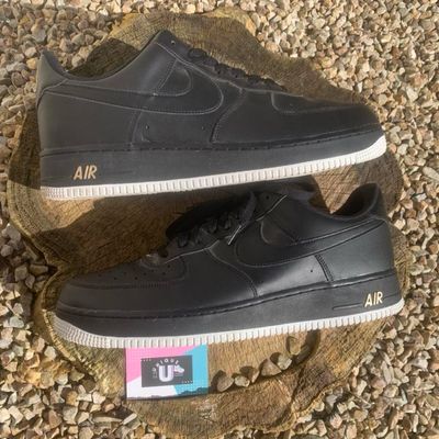 Nike Air Force 1 Low Special Edition Black White Gold