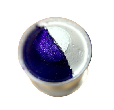 Metallic Purple & White Metallic Purple & White