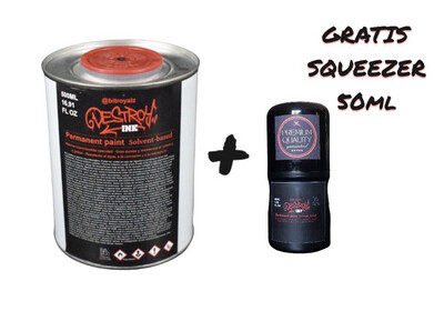 Destroy 500ml + Squeezer GRATIS Destroy 500ml + Squeezer GRATIS