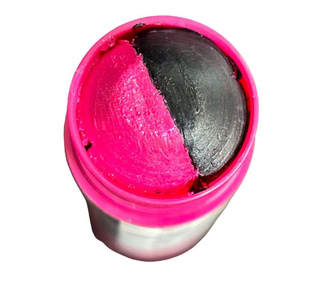 Metallic Pink &amp; Black