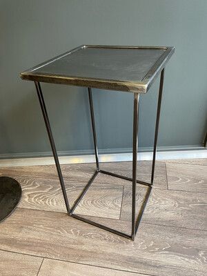 Slate Topped Steel Table / Plant Stand
