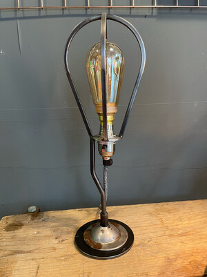 Table Top Steel Cage Lamp 