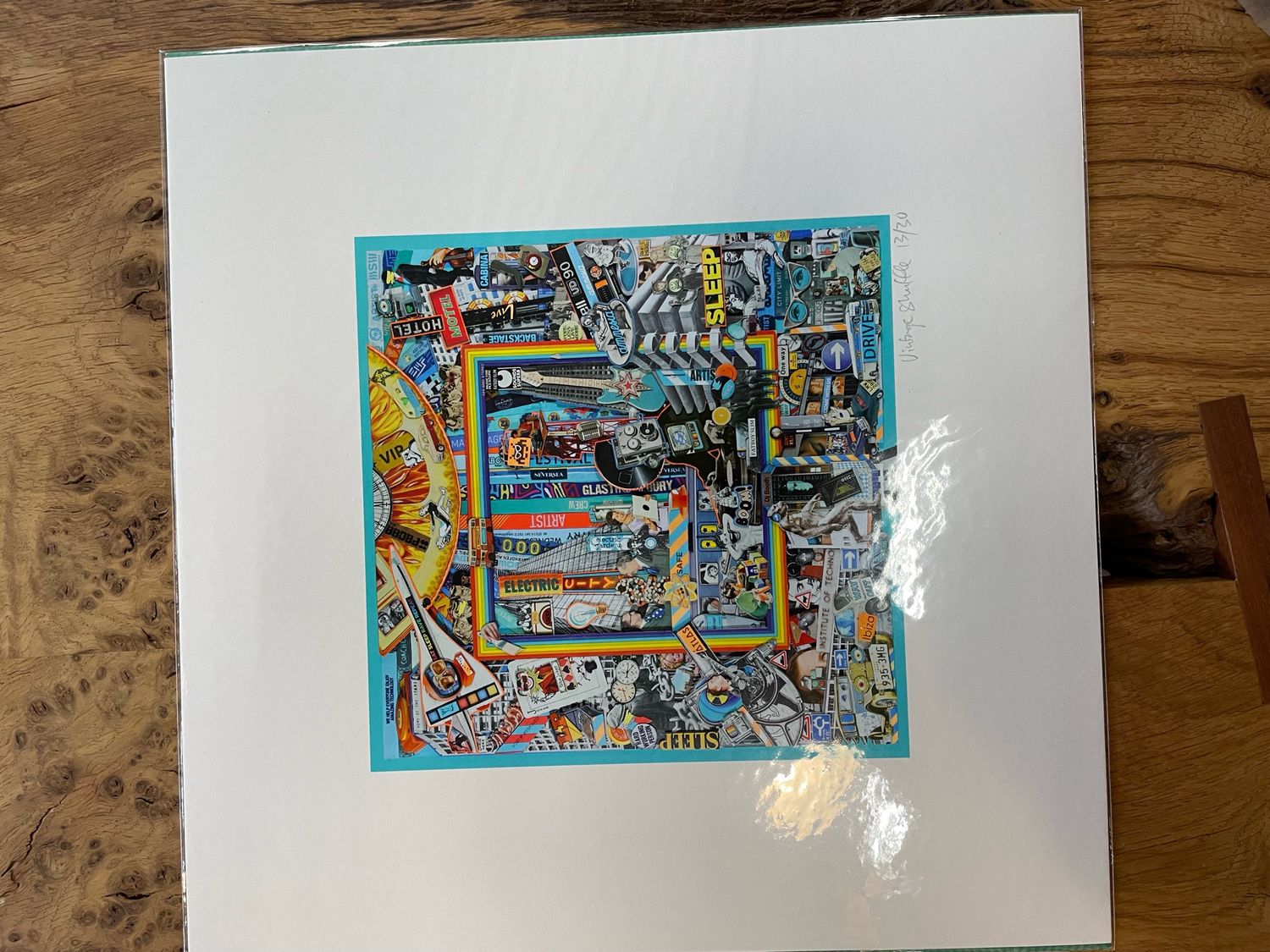 Sleep - By Artist Vintage Shuffle (unframed)