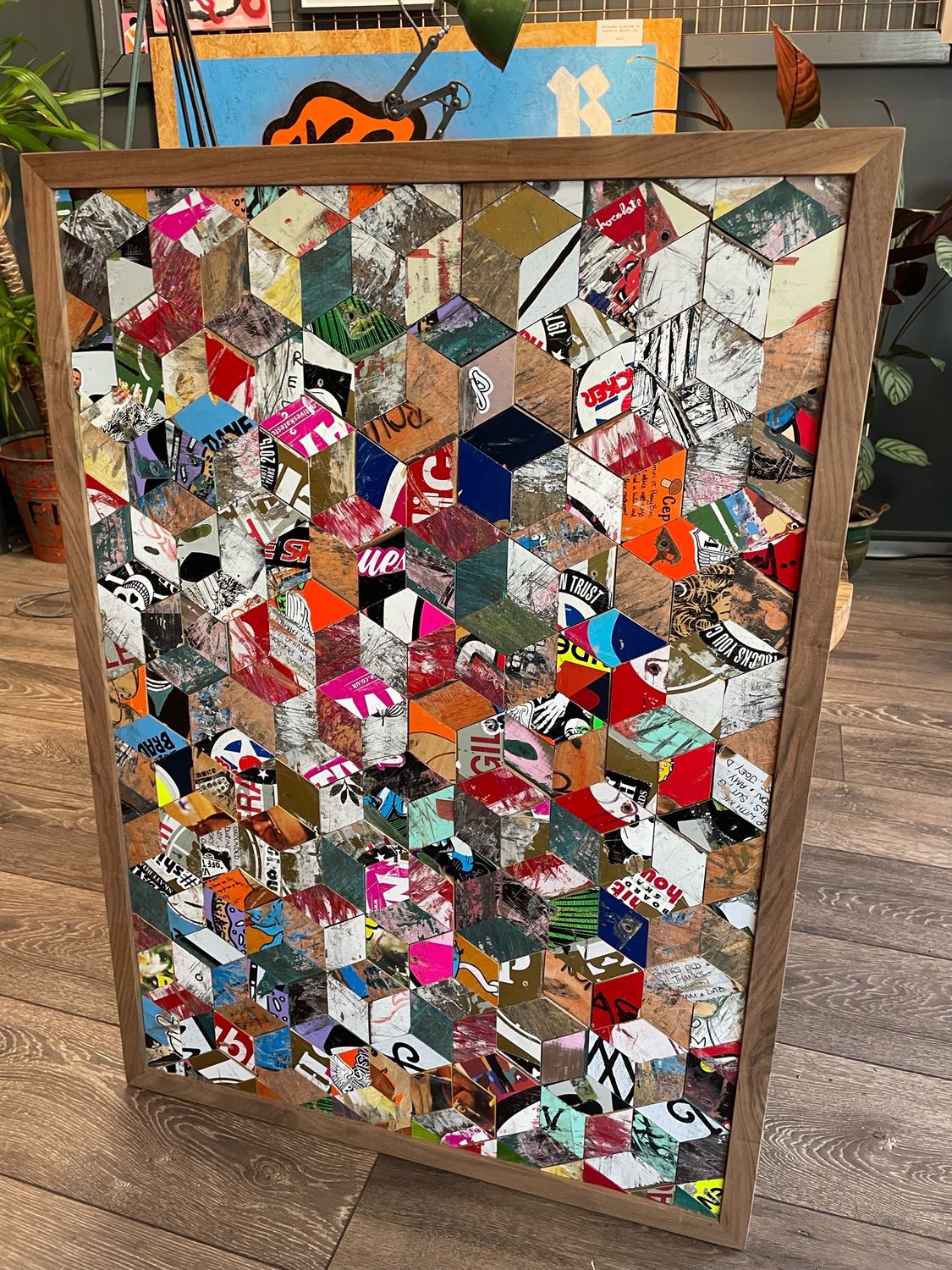 Large Skateboard Mosaic