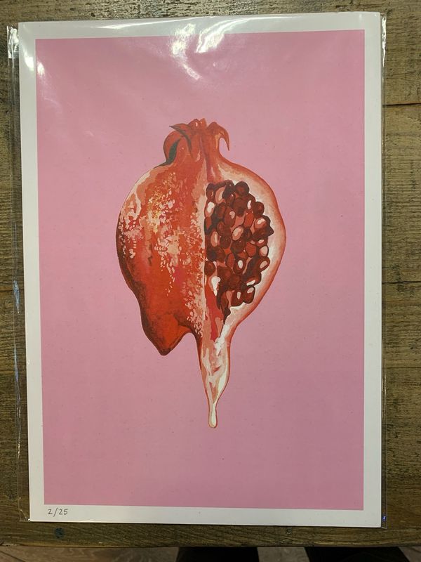 Pleasure Of Pomegranate By George Sian