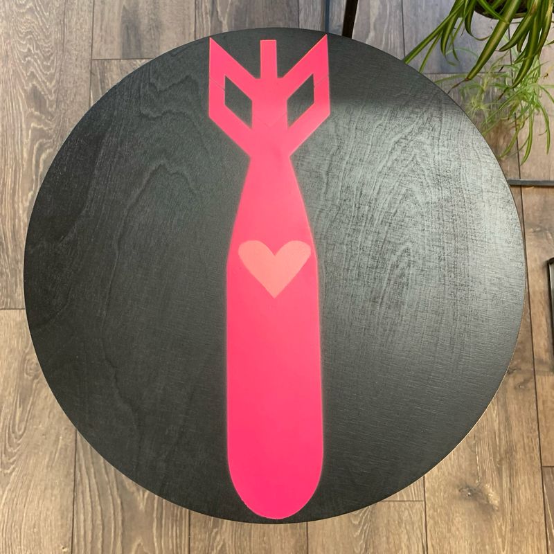Love Bomb Painted Disc